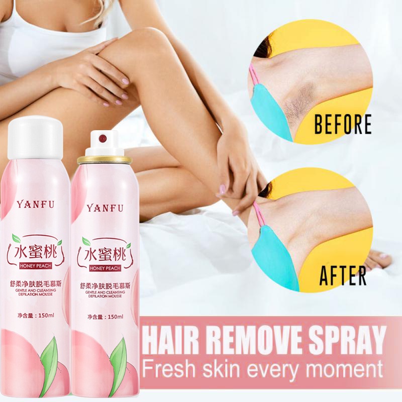 Unisex Hair Removal Spray Permanent No Residue Armpit Hair Removal
