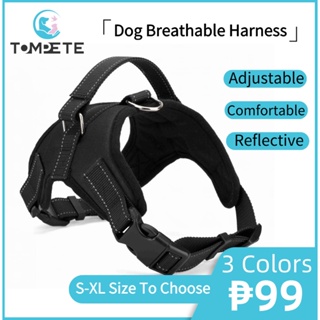Dog Harness Anti Pull Puppy Harness Reflective Breathable Mesh Chest Harness Adjustable No Pull Safety Harness for Small Medium and Large Dogs