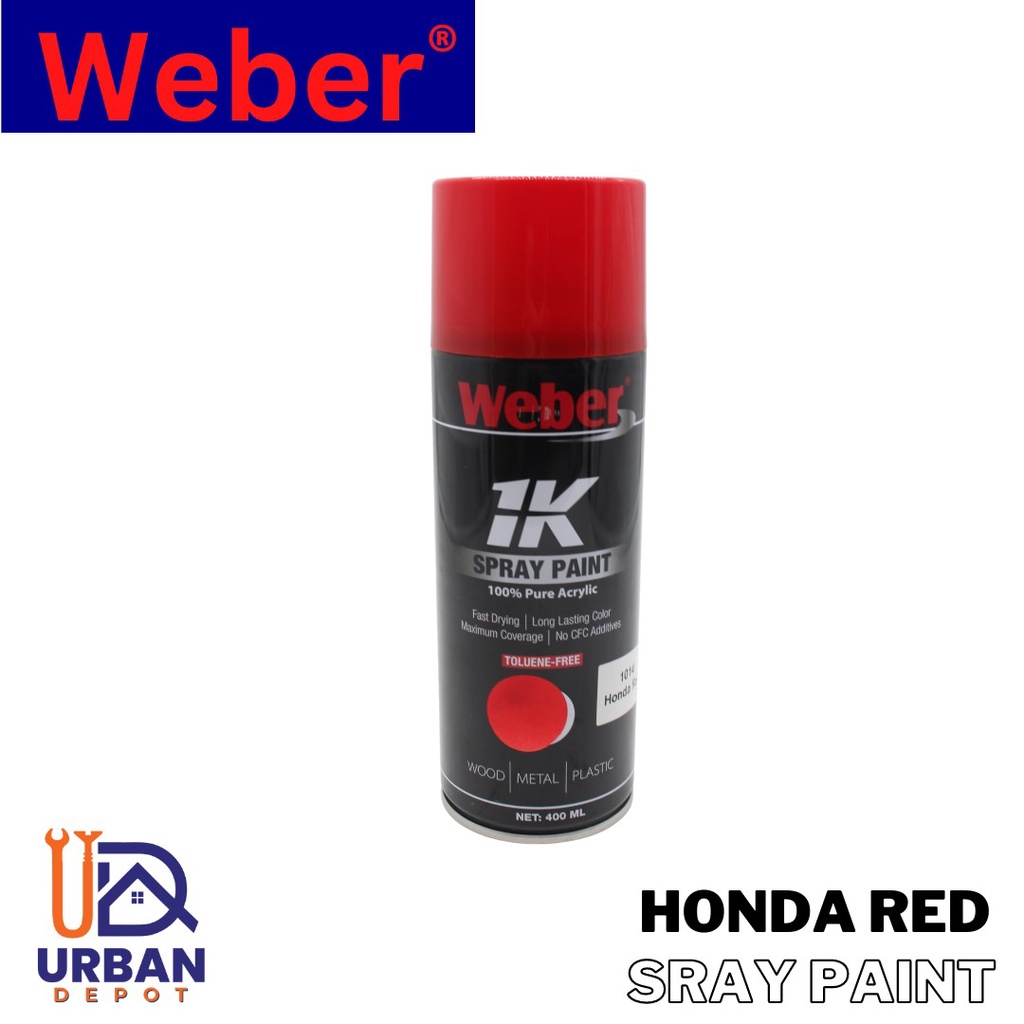 Honda Red Spray Paint SP1014 Shopee Philippines