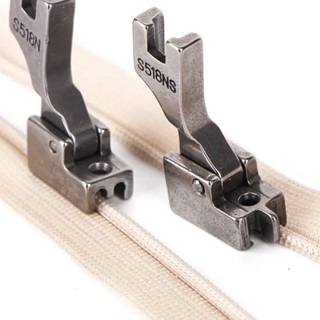 S518 S518N S518S S518NS Concealed Invisible Wide Narrow Zipper Presser Foot for Industrial Lockstitch Sewing Machine Accessories