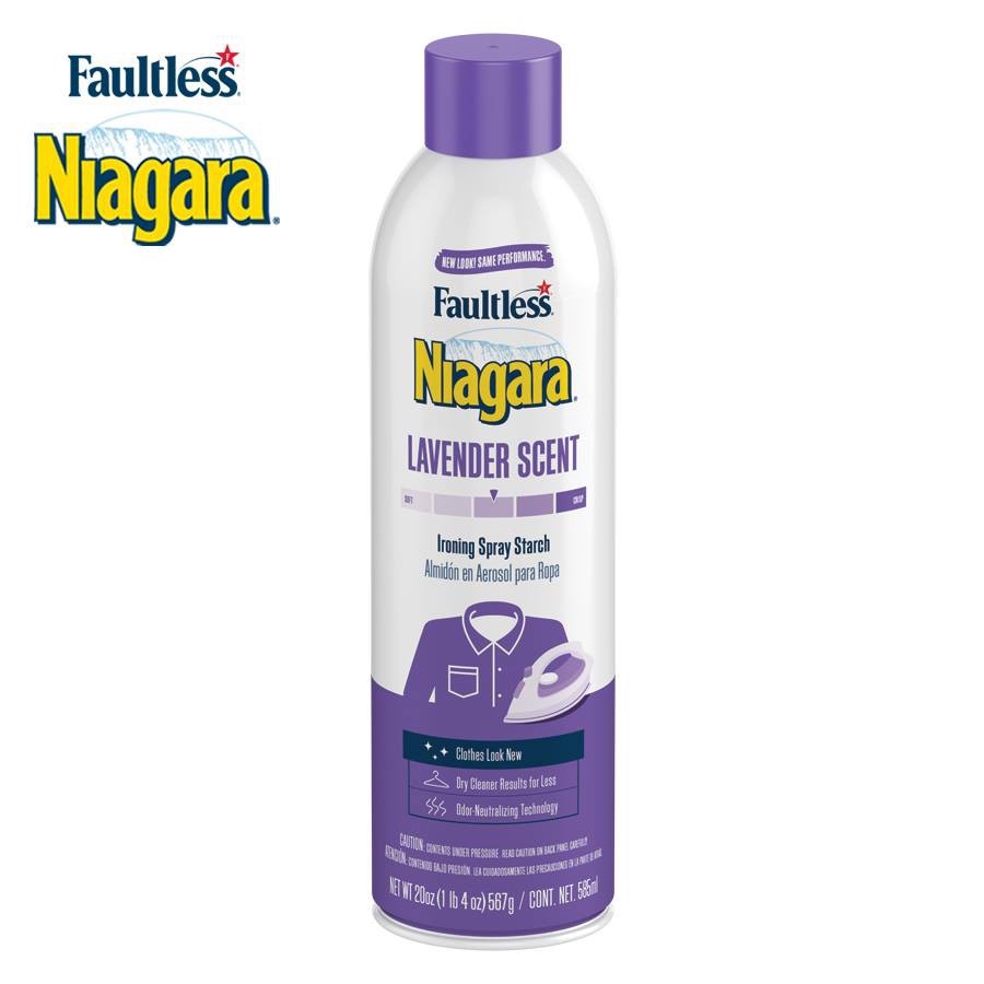 Faultless Niagara Lavender Scent Ironing Spray Starch Shopee Philippines