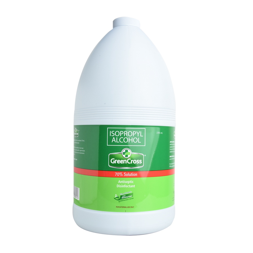 GREEN CROSS Isopropyl Alcohol 70 Solution 3785ml Shopee Philippines