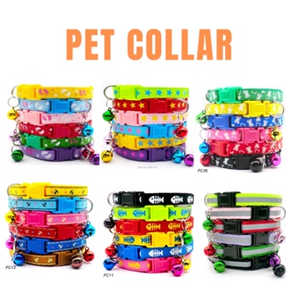 Collar Dog Paw Collar with Bell Safety Buckle Neck for Dog and Cat Pet Kitten Puppy Safety Collar