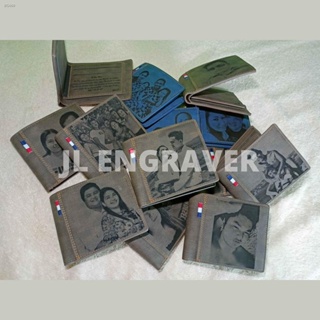 Vouchers & Services  Leather Wallet with Engraved Picture and Message for Men Husband Birthday Gift #6