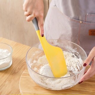 NEWCOD۩◄33cm Non Stick Omelette Spatula Turner Cake Cream Spatula Butter Scraper Flour Mixing Bakin #6