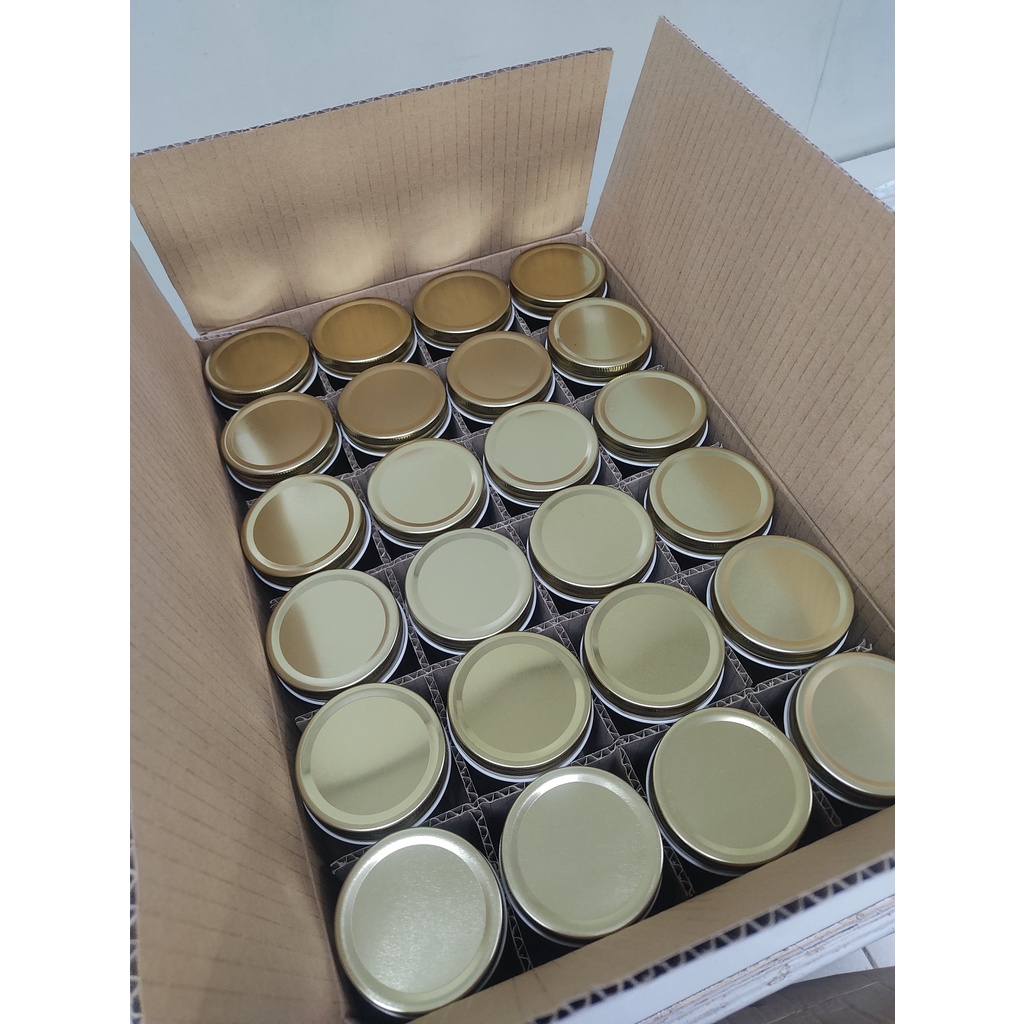 Mason Jar Style Glass Jar (24 pcs) (200ml) Shopee Philippines