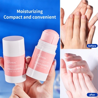 Portable White Vaseline Hand Foot Cream Anti-chapping Oilment Skin Repair Peach Flavor Whiten Moisturizing Convenient for Cracked Heel Brighten Color Soften Body Care O'CHEAL