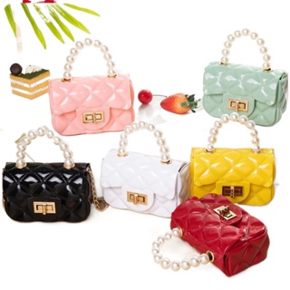 COD❉✔☎Mumu #2060 Cute Mini Fashion Jelly Bag For Women Sling Bags For Kids Children