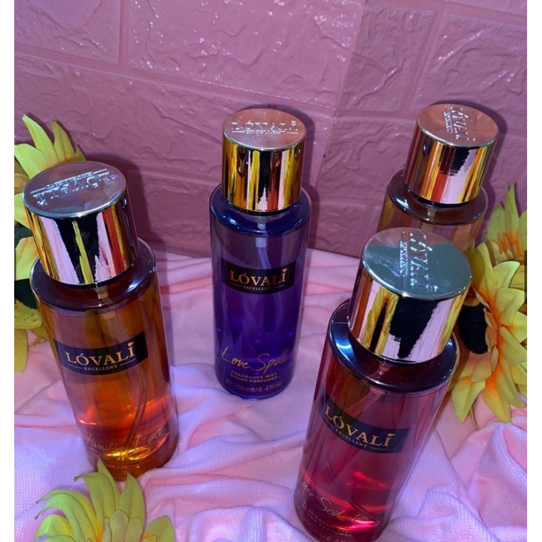 Lovali 250ml Body Mist Spray Perfume | Shopee Philippines