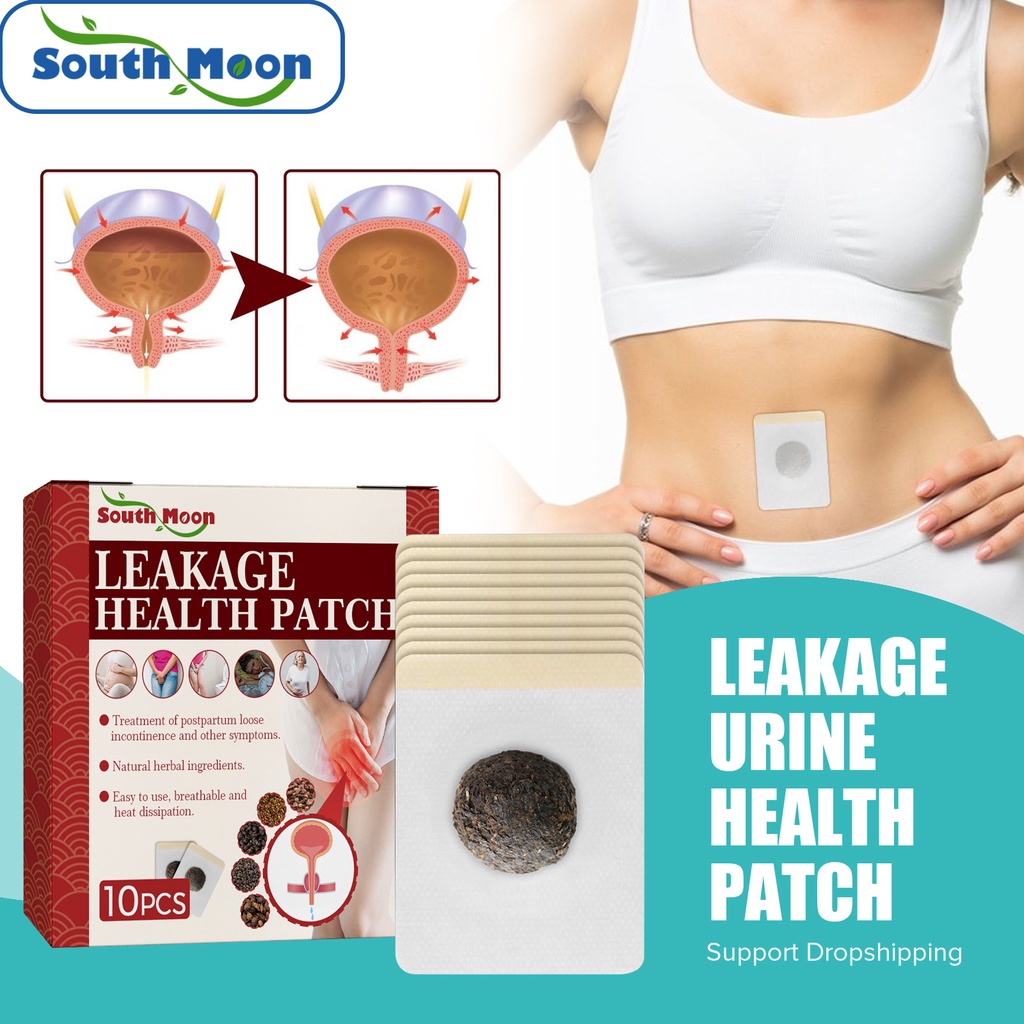 South Moon 10pcs Leakage Urine Patch Frequent Urination Painful Urgency