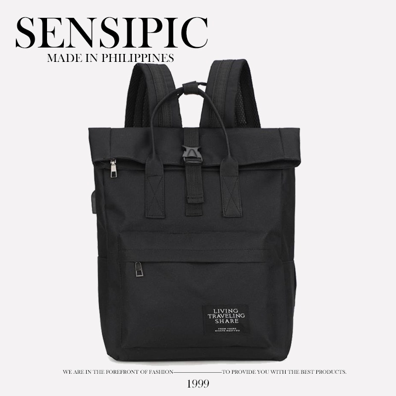 SENSI PIC#Large-capacity backpack Korean Fashion style backpack for men