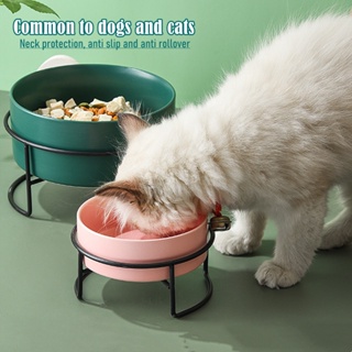 Pet Bowl Cat Bowl Ceramic Dog Bowl Cat Food Pots Feeding Single Bowl Dog Food Meal Bowl