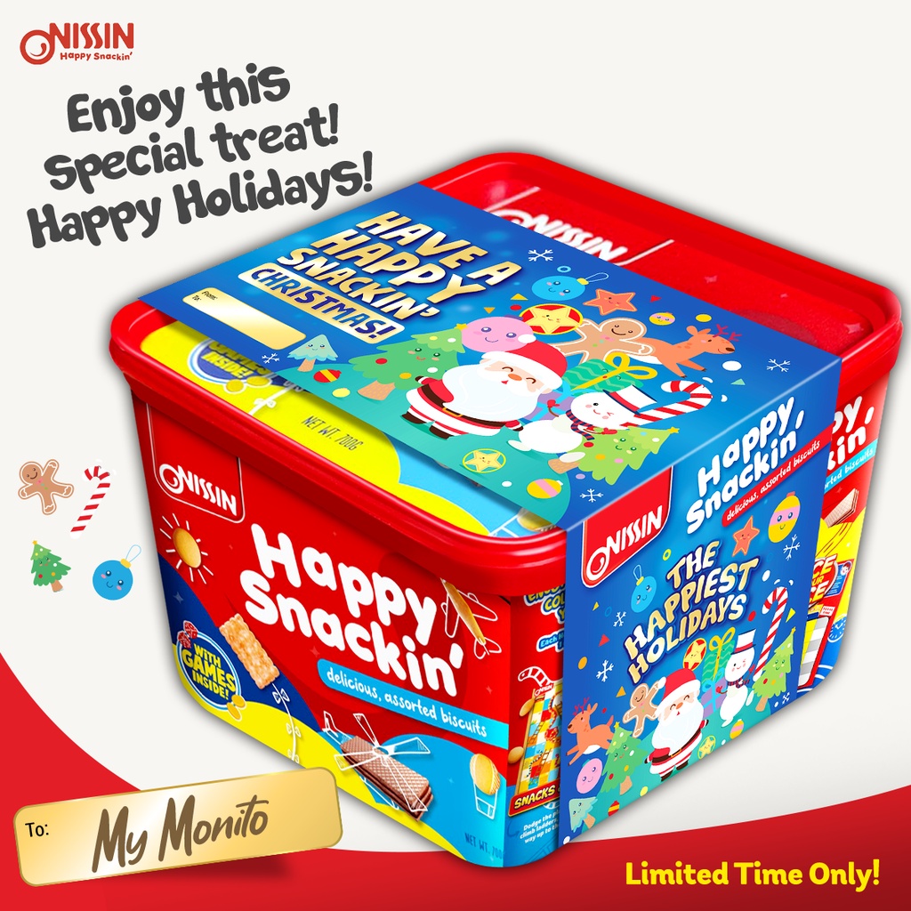 Nissin Happy Snackin Tub 700g Shopee Philippines