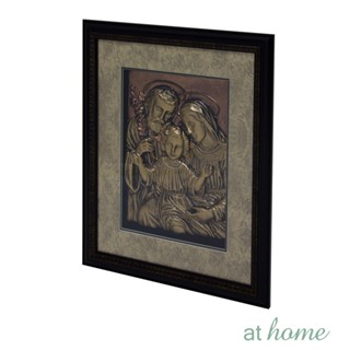 new in stock.At Home Holy Family Mother Mary Baby Jesus Christ Joseph 3D Wall Decoration Frame – Ho #5