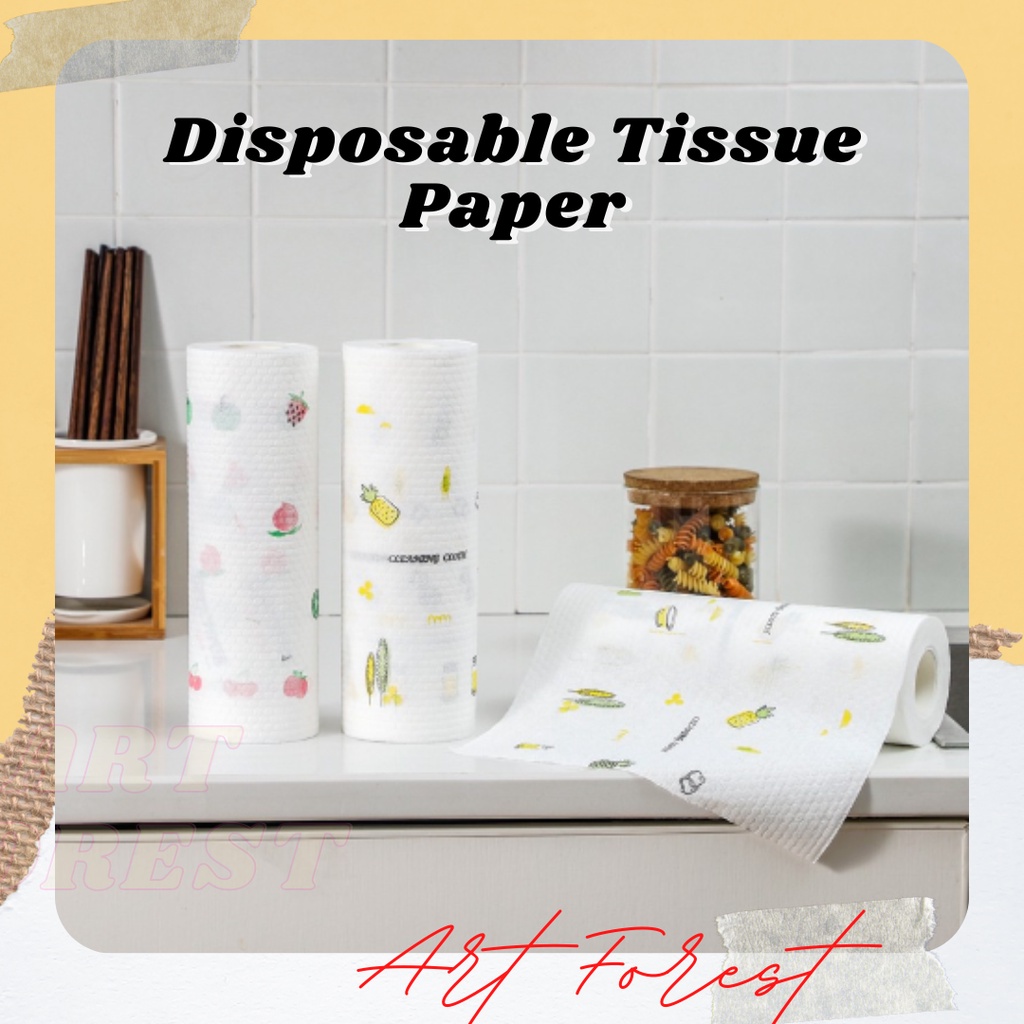 Home Tissue Towel Tissue Paper Disposable Clean Lazy Rag Paper Kitchen