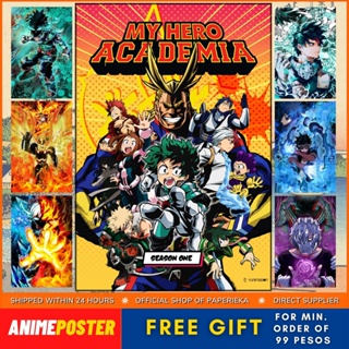 Boku No Hero Academia - My Hero Academia : A4 Anime Poster & Sticker