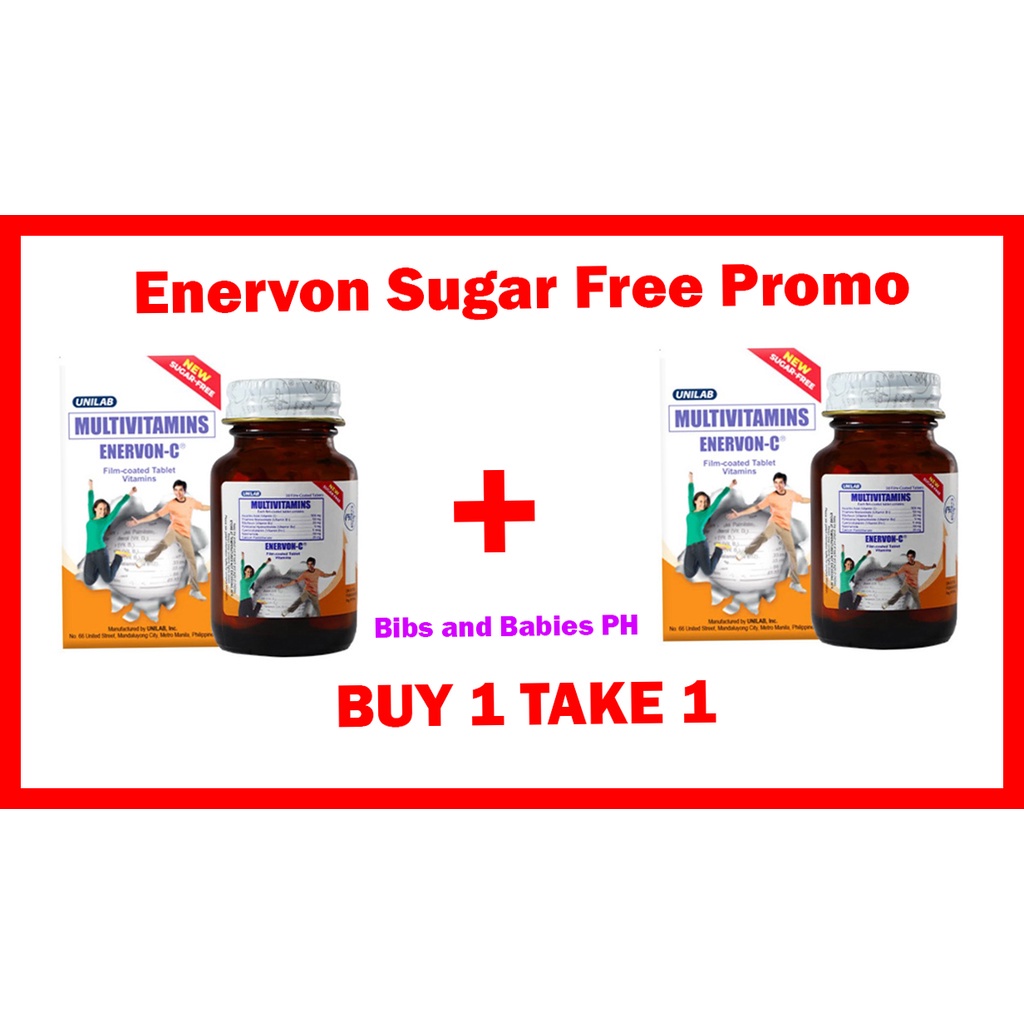 enervon Enervon C Sugar Free 30s (Buy 1 FREE 1 PROMO) Shopee Philippines