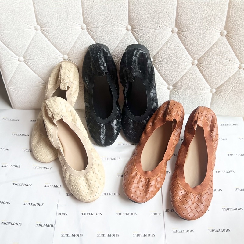 SHOPEEDEE GLENDA Weave Ballet Flats Shopee Philippines