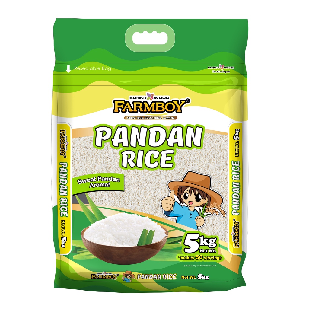 Farmboy Pandan Rice 5kg | Shopee Philippines