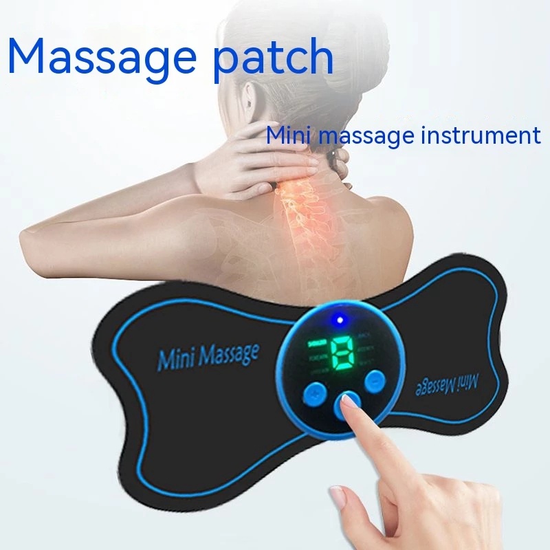 Multifunctional Cervical Spine Electric Massager Pad, Electronic