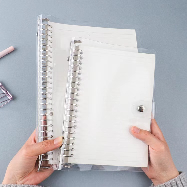 Looseleaf Refillable Notebook 20/26 holes PVC Metal Binder big