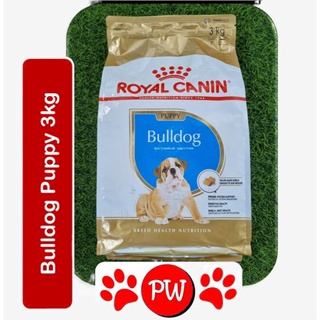 Royal Canin BULLDOG PUPPY 3kg Dog Food (Original Pack) PWOW Petfood official sale RC Dry English Bul