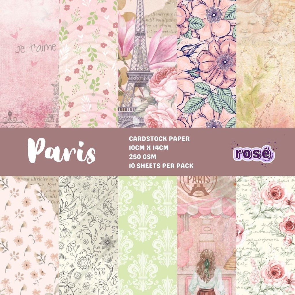 PARIS CARDSTOCK 250GSM Shopee Philippines