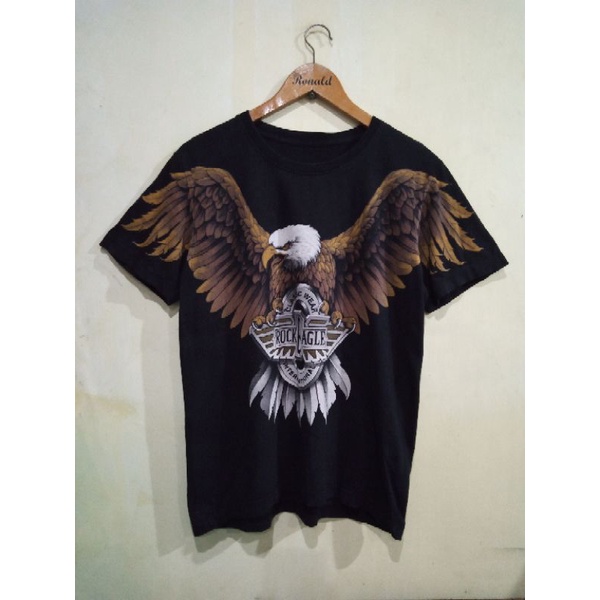 Preloved / Ukay Vintage Rock Eagle Classic tee shirt tshirt tees shirts thrifted shirt ukay tee