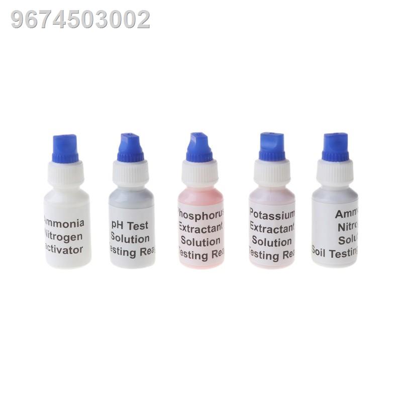 ESP Soil PH Test Solution Phosphorus N1 Nitrate P1 Potassium K1 K2 Extractant Testing Reagent Kit