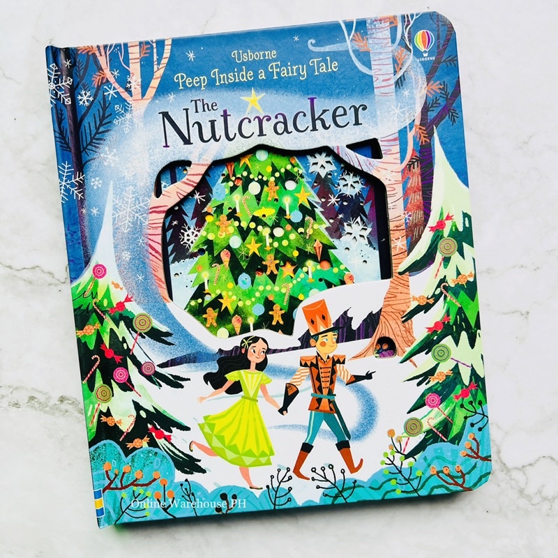 Usborne Peep Inside a Fairy Tale THE NUTCRACKER (Board Book) On
