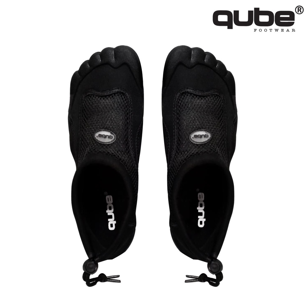 Qube Mens Aqua Shoes Arkadi in Black Shopee Philippines