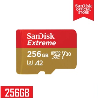 Sandisk SDSQXAV 256GB Extreme Micro SD 190MB/s C10 for Gaming
