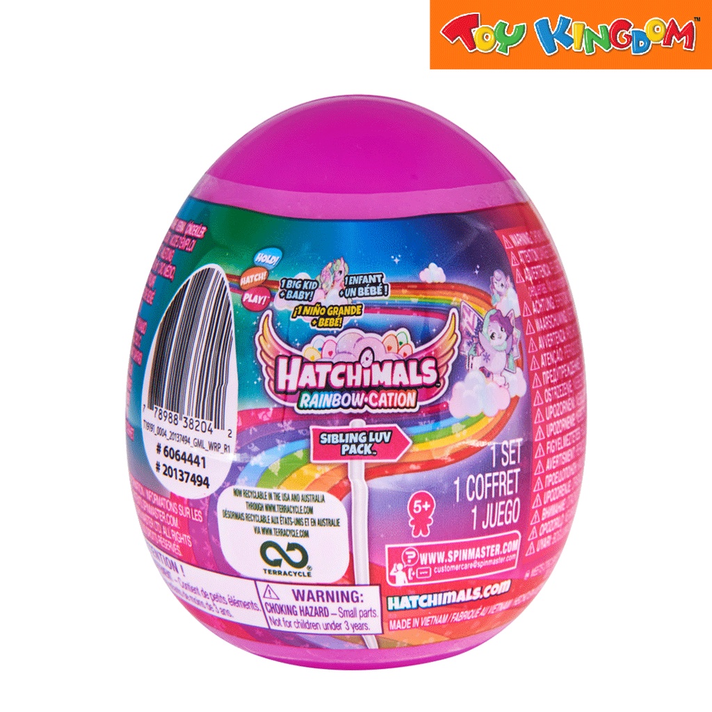 Hatchimals CollEGGtibles RainbowCation Family Surprise Playset