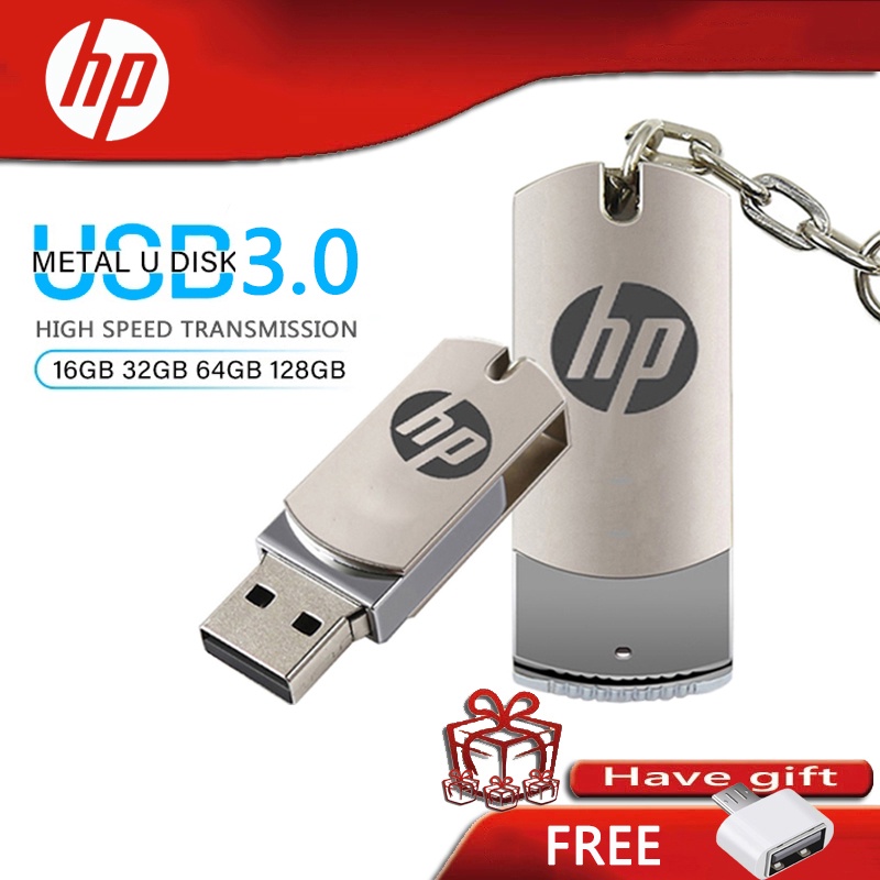HP Pen Drive 256GB 128GB 512GB 1TB 2TB USB Flash Drive 64GB 32 16GB 8GB