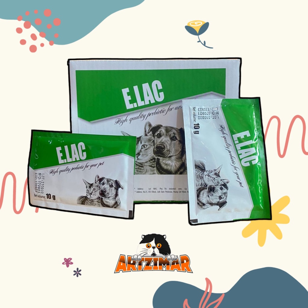 □Diarrhea Cat And Dog Medicine E.LAC Probiotic Powder 10gram #1