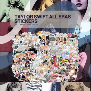 Taylor Swift All Eras Vinyl Waterproof Stickers for Insulated Tumbler (10 pcs/pack)