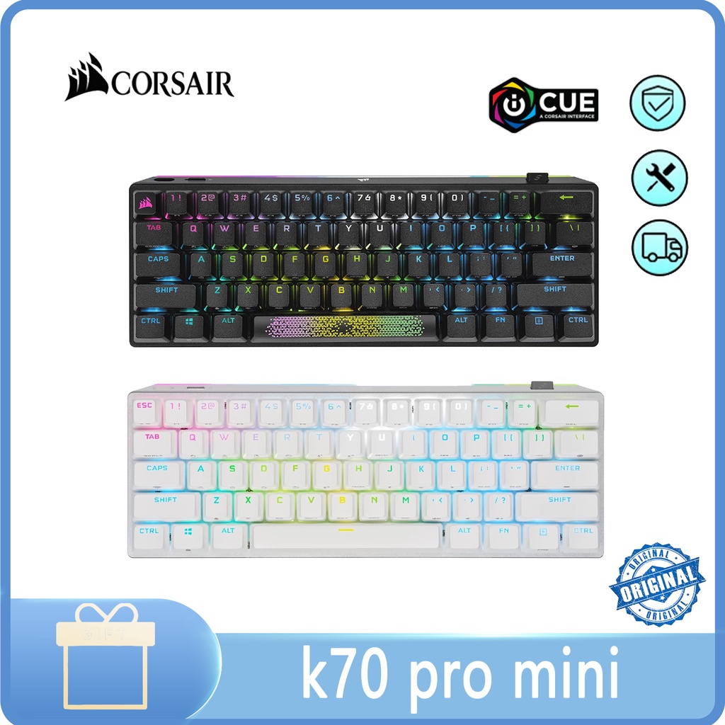 CORSAIR K70 PRO MINI Wireless Mechanical Keyboard, CHERRY MX Red Switch