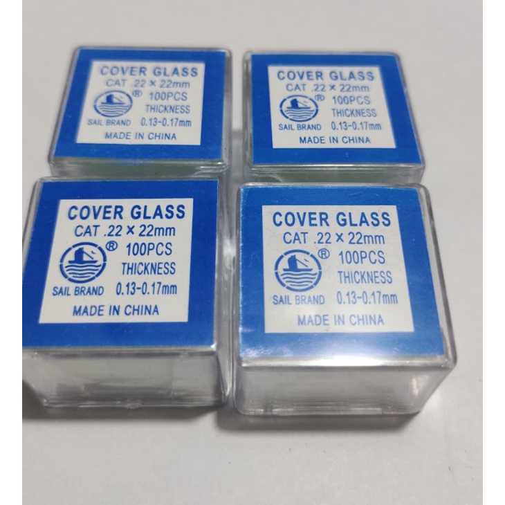 Cover Glass/Cover Slip for microscope 22 x 22mm Shopee Philippines