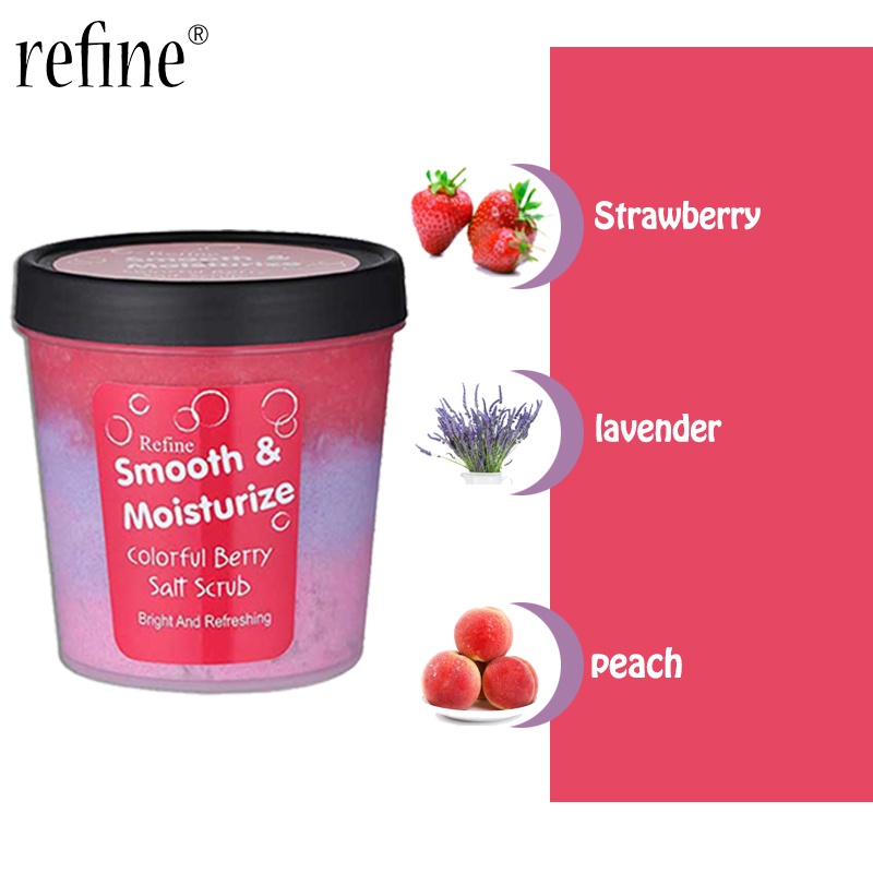 Refine Whitening Body Scrub Beauty White Skincare Scrub and Intimate