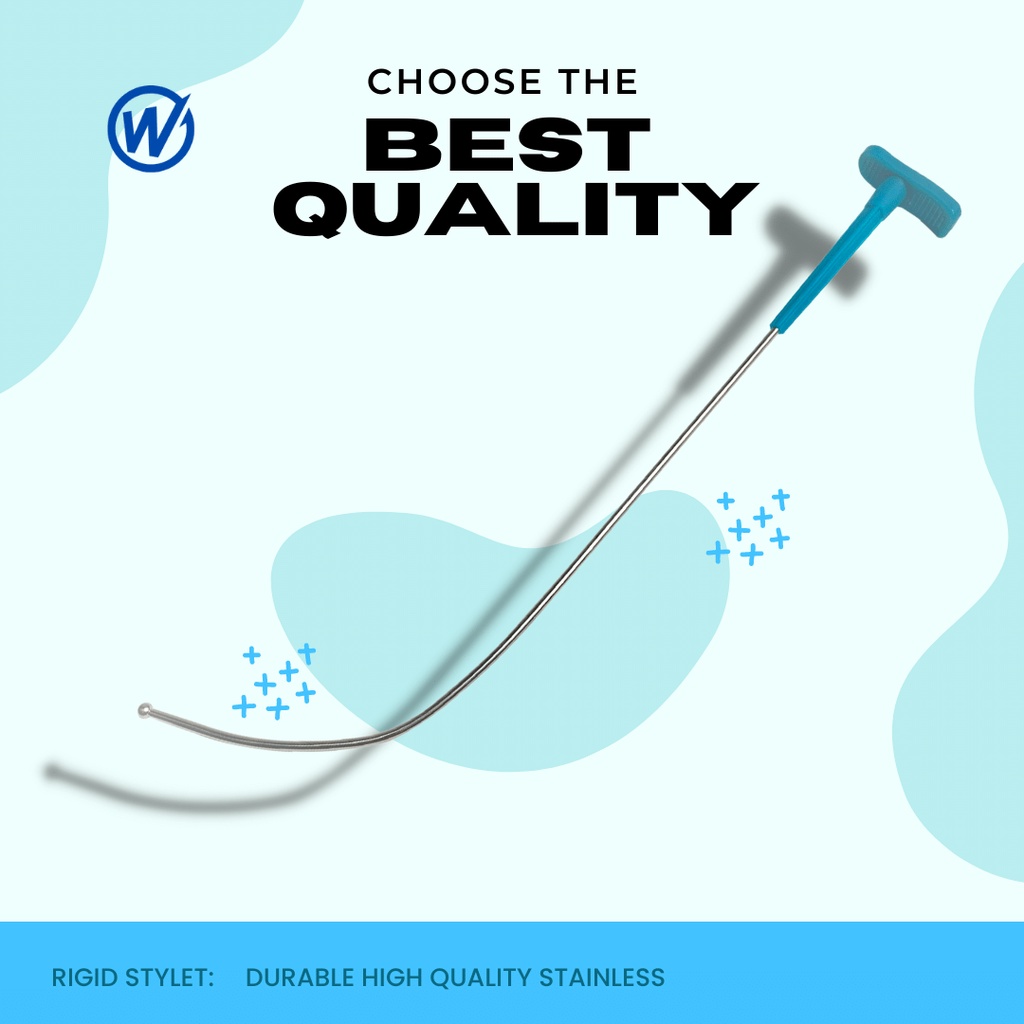 Endotracheal Tubes Rigid Stylet intubation Guidewire for Video