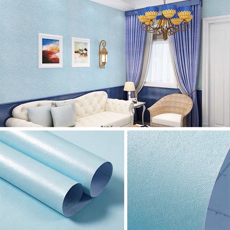 Size: width 45cm, length 9-10 meters, wallpaper attached to the wall, silk floor pattern Self-adhesive wall sticker