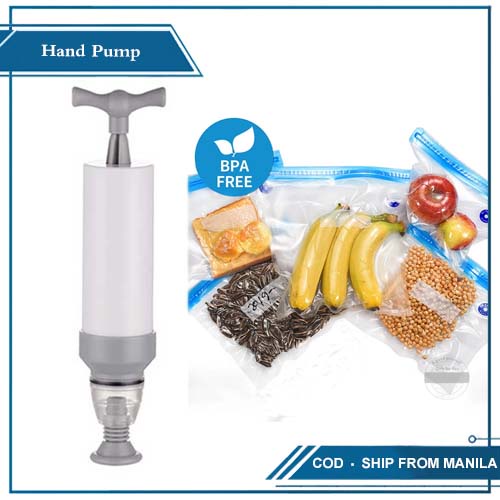 Manual Pump for Food Storage Bags Food Sous Vide Bags Hand Pump Vacuum