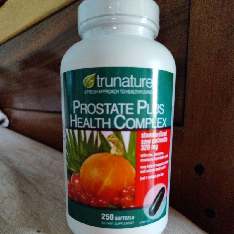 Trunature Prostate Plus Health Complex, standardized saw palmetto 320mg