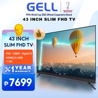 GELL 43 inch LED TV Sale Flat screen Extra-slim TV basic led tv #Free TV Bracket