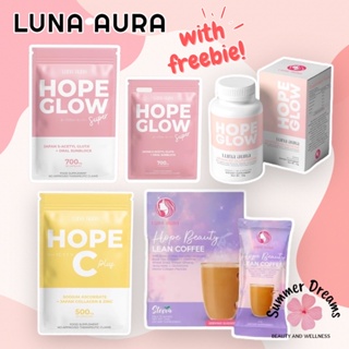 Luna Aura Hope Beauty Lean Coffee and Hope Glow Advanced Glutathione Capsule5p