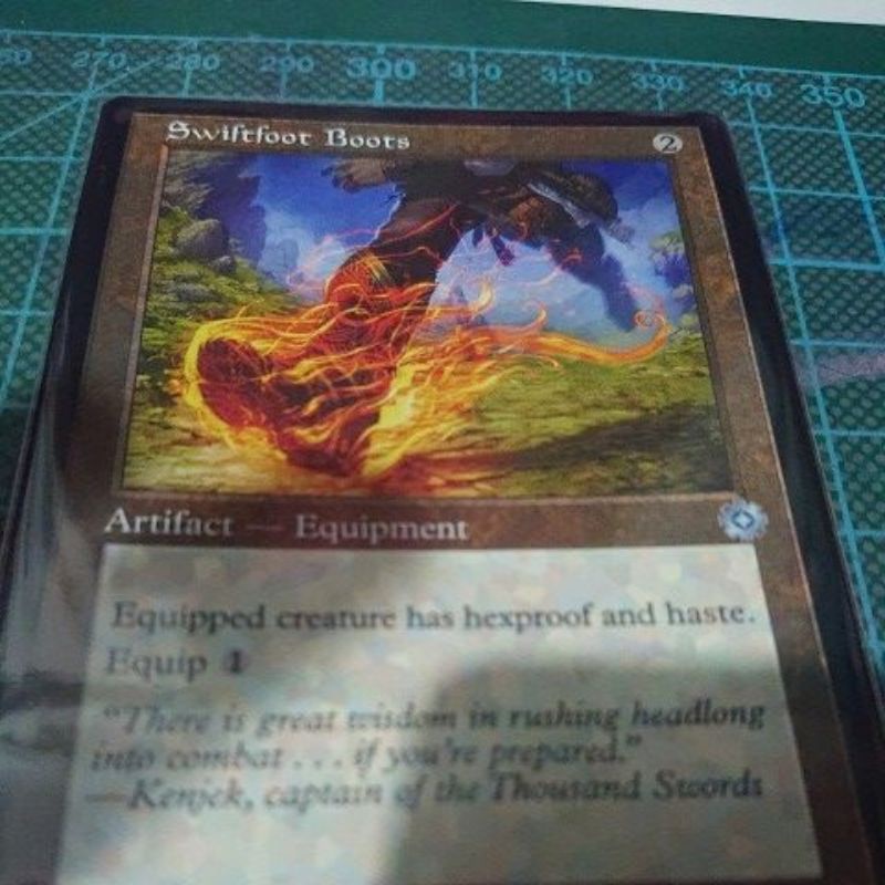 Swiftfoot Boots (retro) mtg card | Shopee Philippines