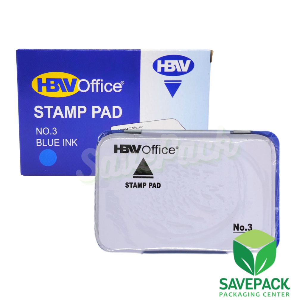 HBW Stamp pad 3 (BLUE) Shopee Philippines