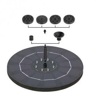 Solar Fountain Water Floating Waterfall Fountain Pump Pool Garden Decoration Bird Bath Mini Solar Po #6