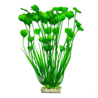 C1FA Artificial Plastic Plants Tall Aquarium Decor Safe Fish Tank Decoration Ornament E@w1 #4