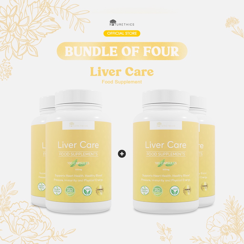 Naturethics Liver Care Capsules Bundle of 4 Food Suppement Shopee